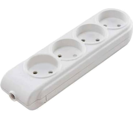 Колодка удлинителя Makel 4-м без заземления защитные шторки N4010000