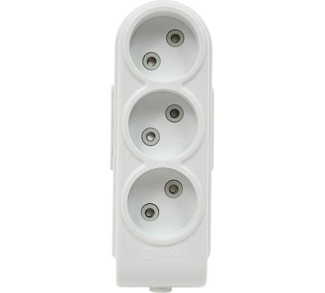 Колодка удлинителя Makel 3-м без заземления защитные шторки N3010000