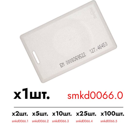 Идентификатор Smartec ST-PC010EM (1шт.) smkd0066.0