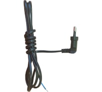 Шнур сетевой с угловой вилкой СПб УПП-5 ШВВП 2x0,5 черный 1,7 м 14072