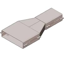 Короб переходной по ширине АО "КЗЭМИ" У1120 100-150x100 УТ1,5, оцинкованный лист, S1,5 П0000005251