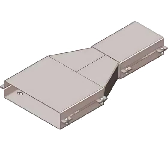 Короб переходной по ширине АО "КЗЭМИ" У1120 100-150x100 УТ1,5, оцинкованный лист, S1,5 П0000005251
