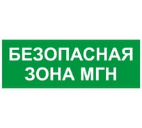 Самоклеящаяся этикетка ЭРА INFOSSA124 350x130мм Безопасная зона МГН SSA101/DPA301 5шт Б0064724