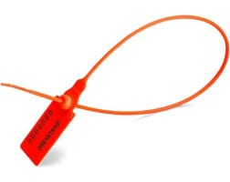 Универсальная пластиковая пломба Fortisflex Универсал 320, красный 73076
