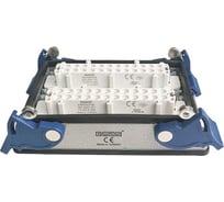 Низкая розетка Emas 4-фиксатора, для панели, 48 полюсов, 16А,400В. EBM48PM44