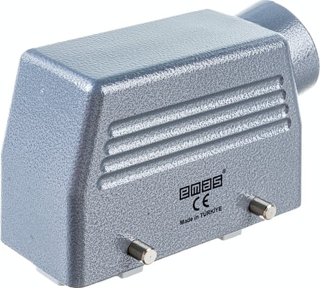 Вилка Emas боковой ввод, 16А, 400В. EBM16FU10