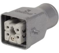 Розетка Emas 5 полюсов, 10А, 250В. EBM05PU30