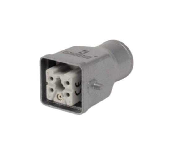 Розетка Emas 5 полюсов, 10А, 250В. EBM05PU30 1