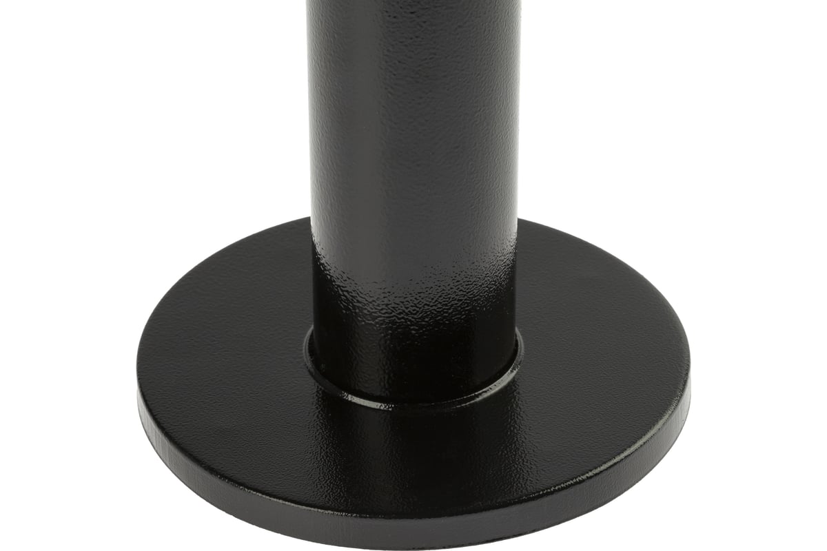 Металлическая опора ЭРА, 0,6 м опора стальная черная эмаль для ...