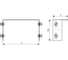 Заглушка торцевая замковая АО "КЗЭМИ" ЗТЛМЗ 400x80x1,5 УХЛ1, оцинкованный лист, S1,5 П0000023123 2