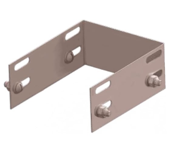 Заглушка торцевая АО "КЗЭМИ" ЗТ ЛМ250x150x1,0 У3, окрашенная, S1,0 мм П0000001543 1