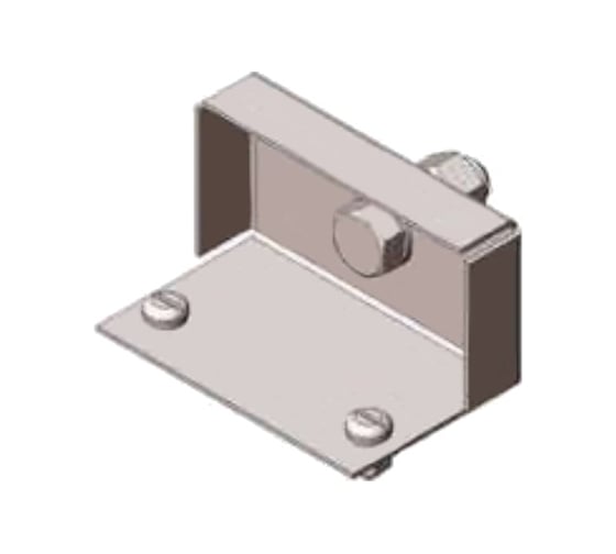 Заглушка торцевая АО "КЗЭМИ" У1113 100x50 УХЛ1, оцинкованный лист, S1,5 П0000004181 1