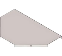 Крышка к тройниковому лотку замковому АО "КЗЭМИ" КЛТЗ 100 УХЛ1, горячее цинкование S1,5 П0000007108