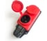 Колодка штепсельная КОСМОС 16А каучук IP44 2 гнезда красный, KKsm-2g-Z-IP(R)16A 1