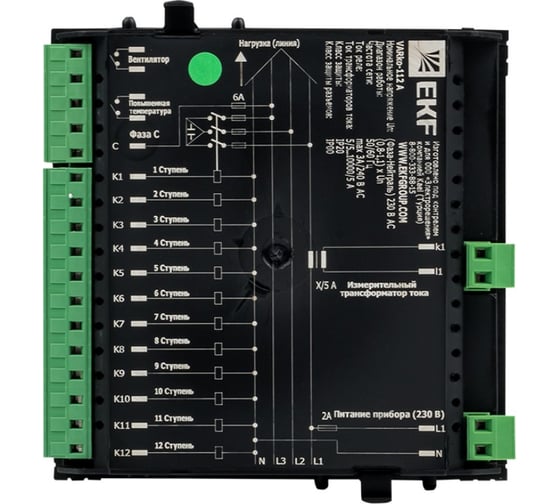 Регулятор реактивной мощности EKF Varko-112a PROxima varko-112a-pro