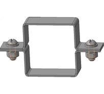 Зажим АО "КЗЭМИ" крышки поясного типа ЗКПТ 150x100 УТ1,5, оцинкованный лис, S1,0 П0000014744