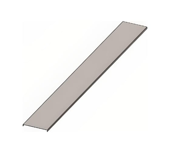 Крышка лотка АО "КЗЭМИ" КЛ 100x1,0x250 УT1,5, оцинкованный лист S1,0 П0000002045 1