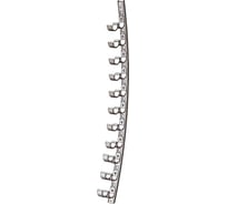 Кронштейн рожковый криволинейный АО "КЗЭМИ" Р2К15 80x14-100 с 14 двойными рожками 80мм S4 и 1 двойной рожок 100мм S4, У3, лак, S3,0, L2170, пробивка стойки под заказ УРСТ П0000026285