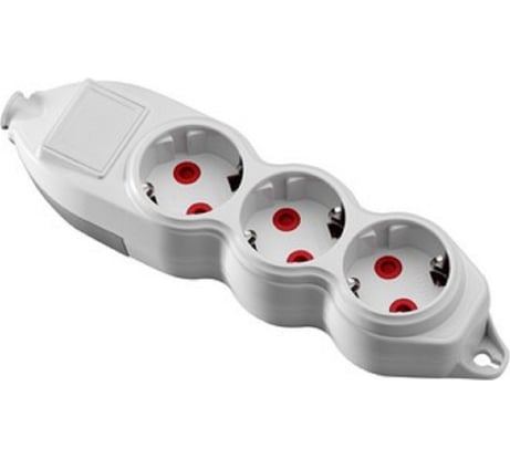 Колодка MONO ELECTRIC Orion 3 гнезда с заземлением 150-010000-310