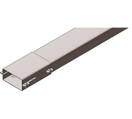 Крышка короба прямого У1105 АО "КЗЭМИ" 100x15x1,0 УХЛ1, оцинкованный лист, S1,0 П0000007147 1