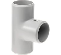 Разборный тройник Промрукав, д20 безгалогенный HF атмосферостойкий серый 50 шт PR13.0365