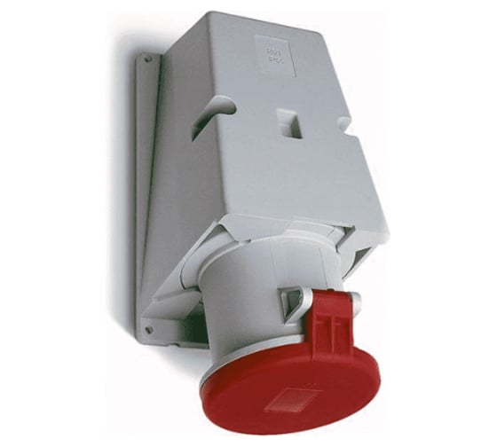 Кабельная розетка на поверхность ABB 63А, 3Р+E, IP44, 415В CEWE 2CMA167498R1000 1