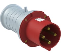 Кабельная вилка ABB CEWE 63А, 3Р+E, IР44, переносная, 415В 2CMA166752R1000