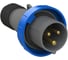 Кабельная вилка ABB Easy&Safe 216EP6W, 16А, 2P+E, IP67, 6ч 2CMA101072R1000 1