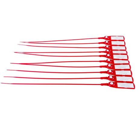 Универсальная пломба ЕВРОПАРТНЕР номерная, с замком из нержавеющей стали, 220мм, 50 штук 0125 D