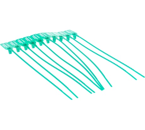 Пломба ЕВРОПАРТНЕР пластиковая, номерная, 240 мм, 50 штук 0041 F1