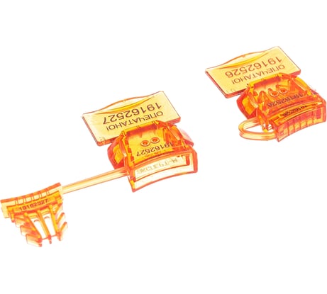 Комплект трос+пломба ЕВРОПАРТНЕР пластиковая защелка, 10 штук 3 0009 6