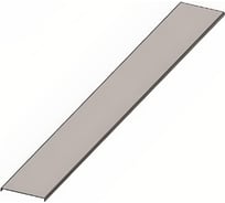 Крышка лотка цельного АО "КЗЭМИ" КЛЦ 200x3000 УХЛ1, оцинкованный лист, S1,0 П0000024818