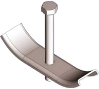 Накладка АО "КЗЭМИ" НТ-4 У1, оцинкованный лист S1,5 П0000010324