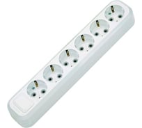 Колодка для удлинителя Very 6 розеток, 16А, с/з, (шт.) 89-0-106