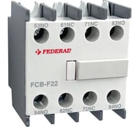 Дополнительный контакт FEDERAL ELECTRIC 8DD-A0022-0000 FCB-F22 к контакторам FC-09D…750D 6шт. УТ-00002706