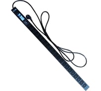 Вертикальный блок розеток, 20xC13, 250V, 16A, шнур 3 метра, вилка Schuko TWT-PDV-20C3-GP