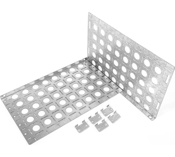 Комплект боковых монтажных панелей ELBOX 19", с уголками для крепления оборудования EU-400.300 1