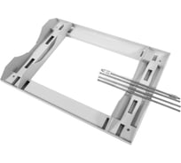 Усиленный комплект крепления на столб ЦМО для шкафов ККС-ШТВ-Н-12-18U