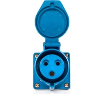 Установочные изделия ЕТР Шт.соед. 113 Розетка 2Р+РЕ 16А 220В IP44 67401