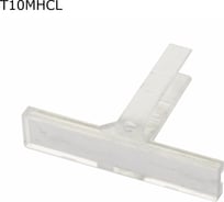 Держатель маркировки для упора на DIN-рейку Провенто прозрачный, 50 шт T10MHCL