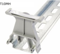 Держатель маркировки на DIN-рейку Провенто серый, 30 шт T10MH