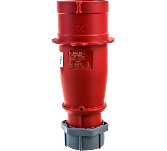 Кабельная вилка Mennekes 32А 380V 3P+N+E IP44 AM-TOP 4 1