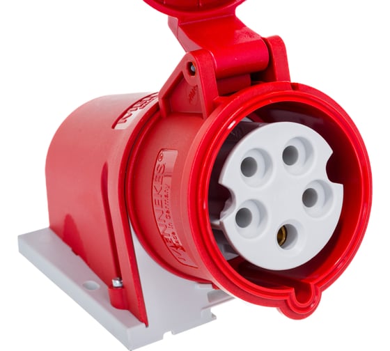 Настенная розетка Mennekes 32А 380В 3P+N+E IP44 27008