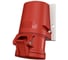 Настенная розетка Mennekes 32А 380В 3P+N+E IP44 27008 1