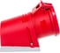 Настенная розетка Mennekes 32А 380В 3P+N+E IP44 27008 4