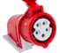 Настенная розетка Mennekes 32А 380В 3P+N+E IP44 27008 5