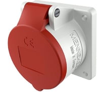 Встраиваемая панельная розетка Mennekes 16А 380V 3P+N+E IP44 1385