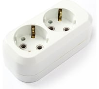 Колодка для удлинителя Very 2 розетки, 16А, с/з, (шт.) 89-0-102
