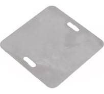 Бирка кабельная ТРИЗАМ У-134, квадратная, 55x55 мм, нерж. сталь (100 шт), TRZ0555