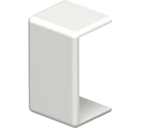 Накладка на стык кабель-каналов OBO Bettermann WDK 10x20 мм, ПВХ, белый (10 штук/упаковка) 6154026